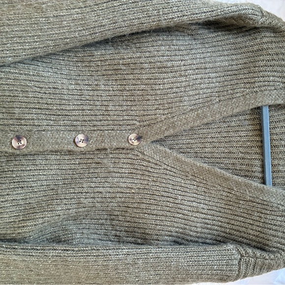 Olive Green Z Supply Josie Women’s Cardigan Sweater Size Large - Picture 6 of 10